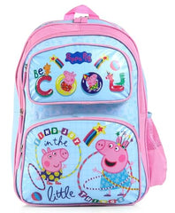 STRIDERS Peppa Pig 14Inch School Backpack Colorful, Fun & Durable for Kids Perfect - Goyalsons ShopMax