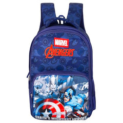 Marvel Avengers 16 Inch School Bag for Boys Blue Kids Backpack for Nursery & Primary