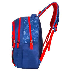 Marvel Avengers School Bag for Boys Blue 16 Inch Kids Backpack with Padded Straps