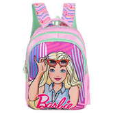 Barbie School Bag for Girls 16 Inch Lavender Color Kids Backpack with Spacious Compartments