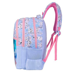 Disney Frozen 16 Inch School Bag for Kids Backpack with Multiple Compartments Travel & School Bag