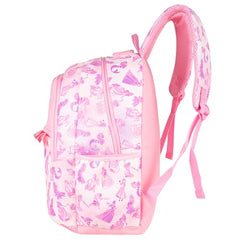 Disney Princess 16-inch School Bag with Multi Compartments – Perfect for Girls