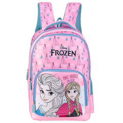 Frozen Princess School Bag for Kids 16 Inch Girls Backpack with Spacious Compartments