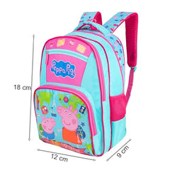 Peppa Pig Kids School Bag 16 Inch Girls Backpack, Comfortable Straps, Perfect for School