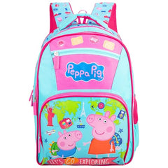 Peppa Pig Kids School Bag 16 Inch Girls Backpack, Comfortable Straps, Perfect for School