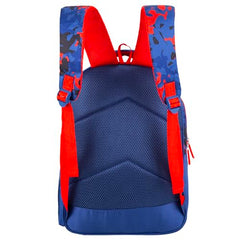 Spider-Man School Bag for Kids 16 Inch Red & Blue Backpack with Spacious Compartments for Boys and girls