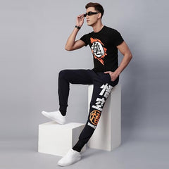 Free Authority Official Dragon Ball Z Printed Relaxed Fit Jogger for Men