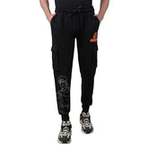 Free Authority Official Naruto Shippuden Printed Regular Fit Jogger for Men