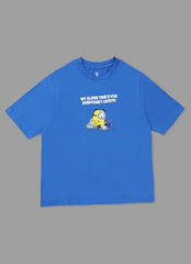 Free Authority Official Minions Women Graphic Printed Half Sleeves Round Neck Pure Cotton Regular Fit Tshirt