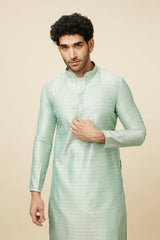 Manyavar Men's Silk Blend Other Kurta Pyjama