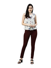 Go Colors_Women_Super Stretch Jegging_Maroon_M