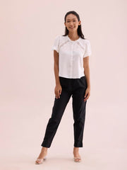 Go Colors_Women_Pencil Pant_Black_2X
