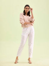 GO COLORS Women's Tapered Fit Cotton Pants (8905344119208_White_L)