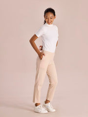 GO COLORS_Women_Kurti Pant_Light Beige_2X