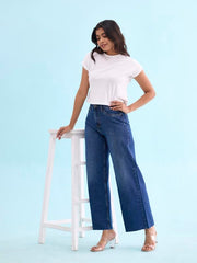 Go Colors_Women_Wide Jeans_Blue_26