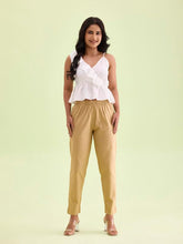 Go Colors_Women_Pencil Pant_Wheat_L