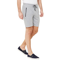 Sweet Dreams Men's Regular Shorts (F-MS-0114C Grey Mel Melange_3XL)
