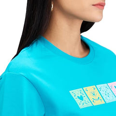 Spykar Green Full Sleeves Regular Fit Solid Sweat Shirts for Women