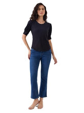 SPYKAR Women's Loose Jeans (WDELI1BE234DARKINDIGO_Dark Indigo