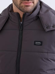 Spykar Mens Jacket F/S Mjksl2Be034 Charcoal Grey