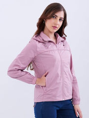 Spykar Pink Clay Regular Fit Casual Jackets For Women