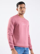 Spykar Mauve Pink Slim Fit Casual Sweatshirts for Men