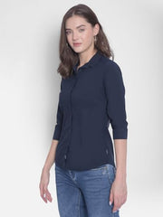 Crimsoune Club Women's Navy Blue Shirt
