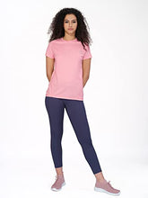 TECHNOSPORT Women's Regular Fit T-Shirt (W105_Peach