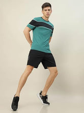TECHNOSPORT Men's Active Shorts - (MSOR76BLK2XL_Black_2XL) Pack of 1
