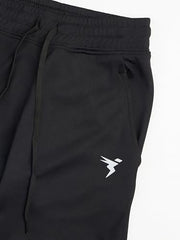 TECHNOSPORT Boy's Slim Fit Track Pant - (BPBR25BLK036_Black_13-14 Years)