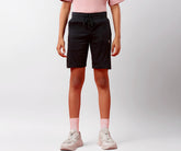 TECHNOSPORT Boys Regular Shorts - (BSBR26BLK032_Black_9-10 Years)