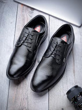 Lee Cooper LC1473E2R Men's Leather Derby Formal Shoes | Lightweight, Comfortable & Stylish Lace-Ups for Office, Business 42EU_8UK