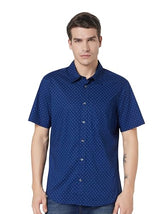 GAP Men Half Sleeve Geometric Print Regular Fit