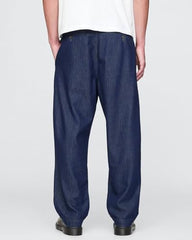 GAP Mens Heavily Washed Relaxed?Fit Non?Stretch Jeans, Dark Blue,30