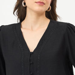 Madame Black Rayon-Blend Cami Top