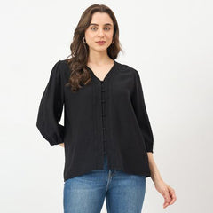 Madame Black Rayon-Blend Cami Top