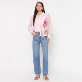 Madame Pink Tencel-Blend Shirt