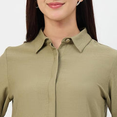 Madame Olive Rayon-Blend Shirt