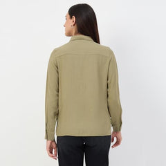 Madame Olive Rayon-Blend Shirt
