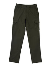 Gini and Jony Boys Green Solid Denim Trouser Elasticated 6-7 Years