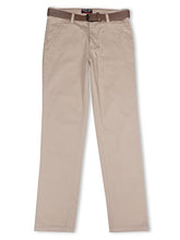 Gini & Jony Boys Beige Solid Cotton Fixed Waist Trouser 8-9 Years - Goyalsons ShopMax