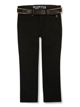 Gini & Jony Boys Black Cotton Blend Solid Trouser 5-6 Years