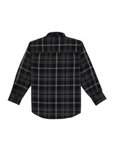 Gini and Jony Boys Black Checks Cotton Full Sleeves Shirt 13-14 Years