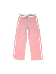 Gini and Jony Girls Pink Color Block Cotton Elasticated Track Pant 3-4 Years - Goyalsons ShopMax
