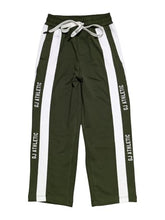 Gini and Jony Boys Green Stripes Cotton Elasticated Track Pant 4-5 Years