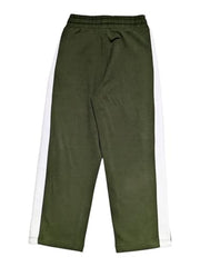 Gini and Jony Boys Green Stripes Cotton Elasticated Track Pant 4-5 Years