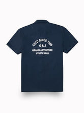 Gini and Jony Boys Navy Blue Typographic Print Cotton Half Sleeves Shirt 11-12 Years