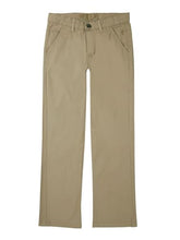 Gini and Jony Boys Khaki Solid Cotton Fixed Waist Trouser 4-5 Years