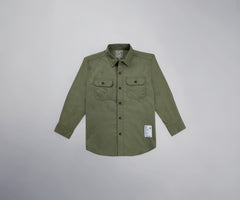 Gini and Jony Boys Green Typographic Print Cotton Full Sleeves Shirt 11-12 Years