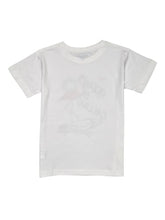 Gini and Jony Boys White Graphic Print Cotton Half Sleeves T-Shirt 9-10 Years